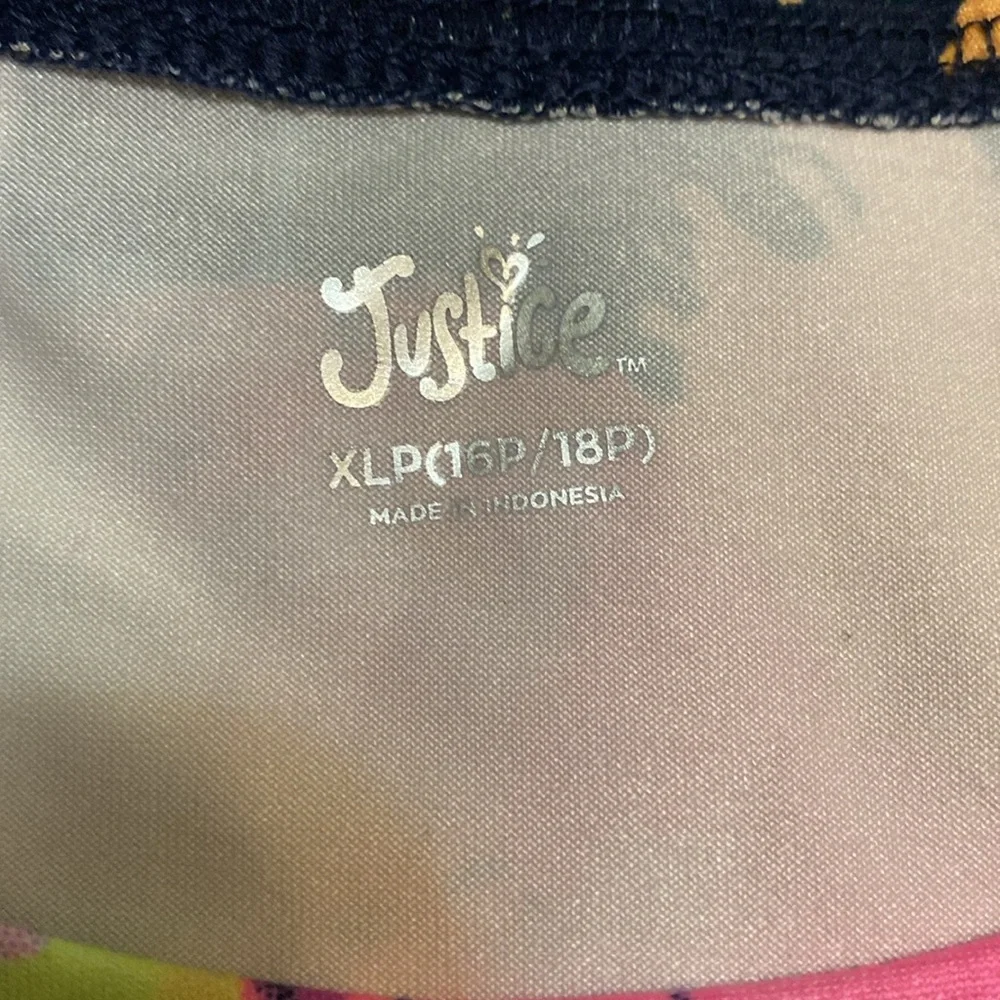 Justice sports bra NWOT